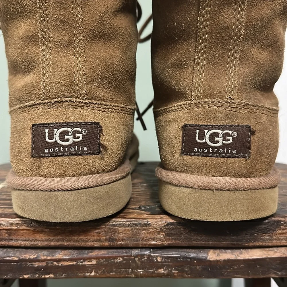 UGG Kids Sophy Shearling Boots - Chestnut